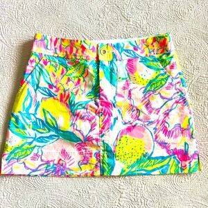 Lilly Pulitzer Nikki Skort Fiesta Bamba Size 2 Spring - party - floral -tropical